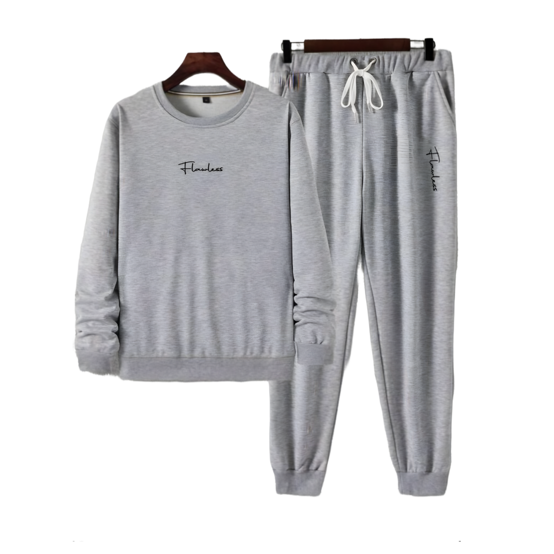 Men'sFlawless Track Suit Silver